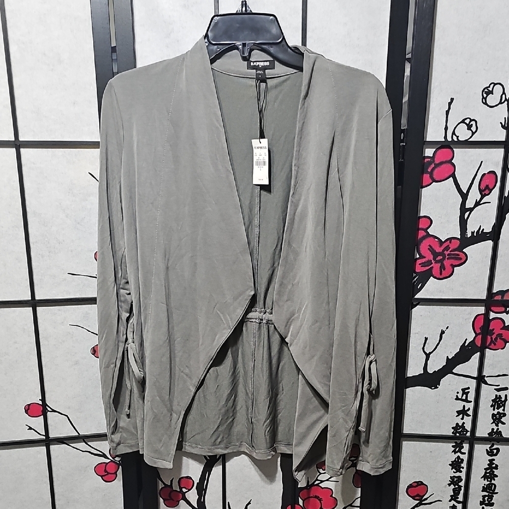 Express Open Front Cardigan Size Small New